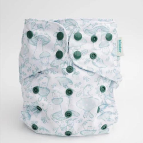 Nature: Essentials Pocket Cloth Diaper with Athletic Wicking Jersey, Grows with your Baby