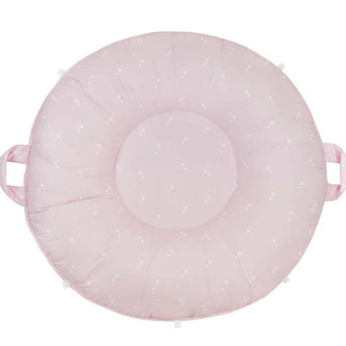 Estelle Pink Floor Cushion - Goosewaddle® | Newborn Baby Blankets Toys Teethers Bibs & More