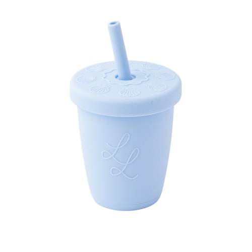 The Seashell Straw Cup Blue