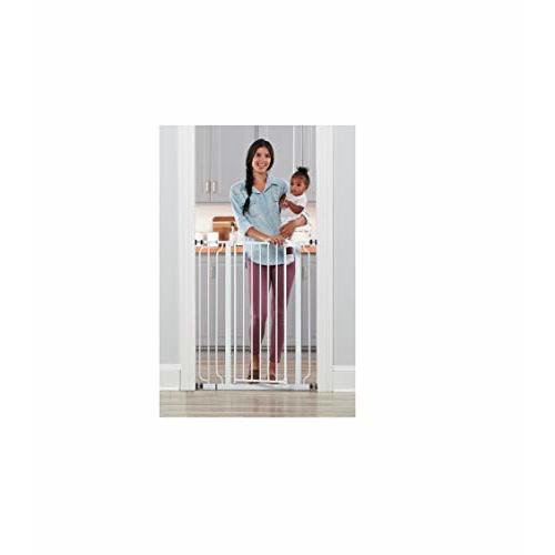 Regalo Safety 36" Extra Tall Baby Gate for Doorways & Bottom of Stairs, Pressure Mount, Toddlers & Pets, 6-24 Months, Tested & Safe for 30 Years, American Designed, American Owned