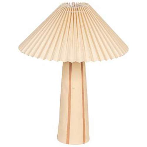 Stoneware Table Lamp with Tapered Base a - #9149V | Lamps Plus