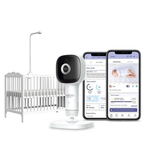 AI Baby Monitor with Touchscreen Parent Unit