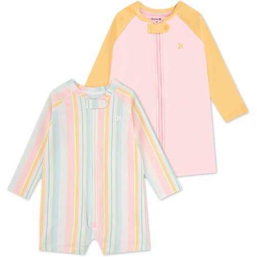 2-Pack Long Sleeve Rash Guard Coverall