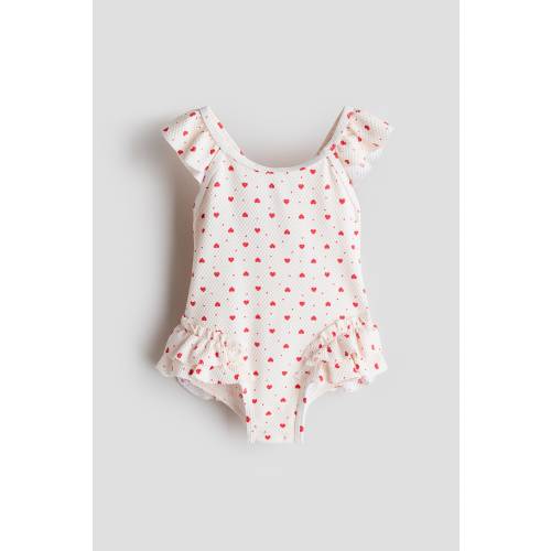 RUFFLE-TRIMMED SWIMSUIT