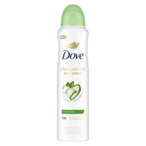 Dove Beauty Advanced Care Cool Essentials 72-Hour Women's Antiperspirant & Deodorant Dry Spray - 3.8oz