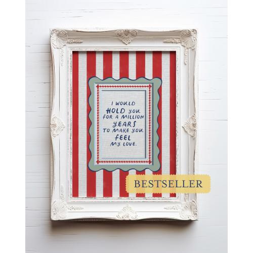 Vintage Circus Poster, Custom Quote, Red Stripes, Retro Nursery Print, Baby Carnival Theme, Maximalist Style, Cottagecore, Kids Wall Art