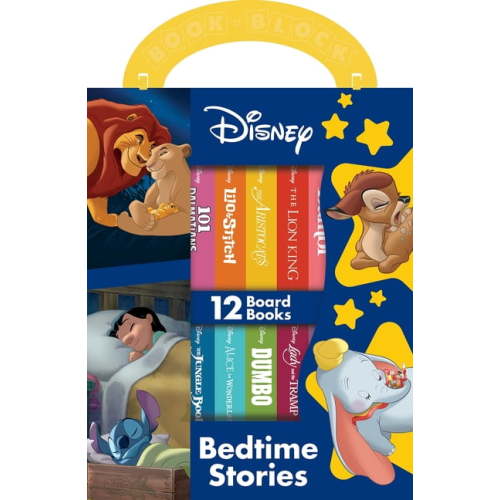Disney: Bedtime Stories 12 Board Books, (Paperback)