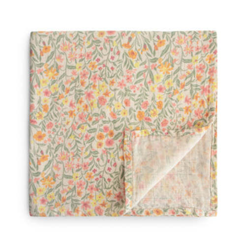 Organic Cotton Mushie Baby Muslin Swaddle Blanket
