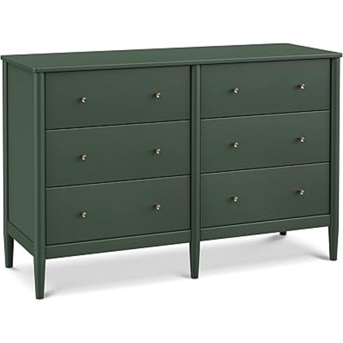 Davinci Frem 6-Drawer Dresser in Forest Green, GREENGUARD Gold Certified