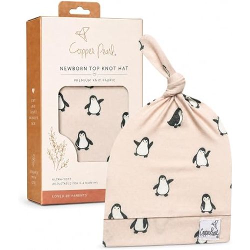 Penguins Top Knot Hat
