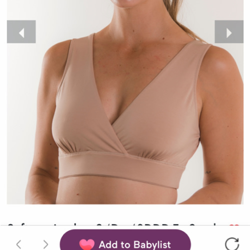 Soft nursing bra