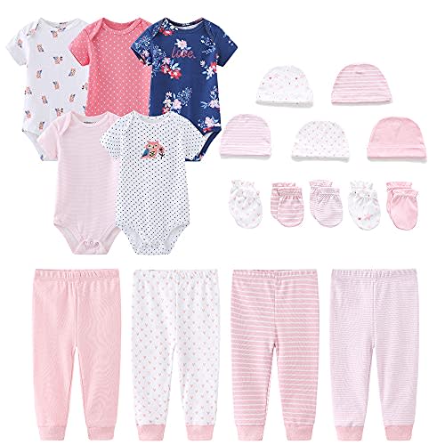 Unisex Baby Layette Essentials Giftset Clothing Set 19-Piece