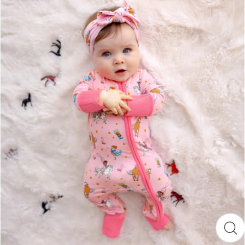 Singing Boots Cowgirls Convertible Footie (NB-3T) | Free Birdees