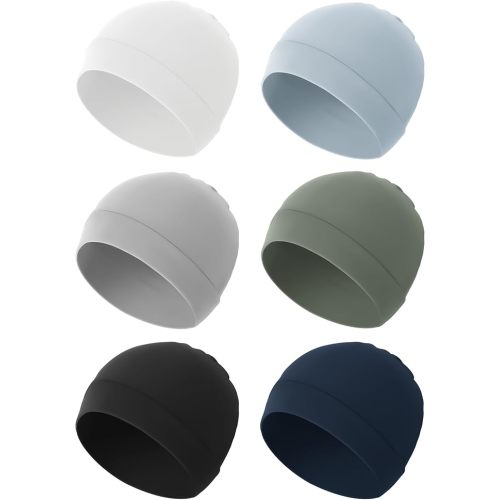 Konssy 6-Pack Baby Beanie Hats for Newborns, Soft Infant Caps for Boys & Girls, 0-6 Months