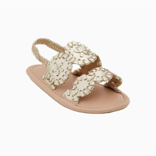 Baby Lauren Sandal - Platinum – Jack Rogers USA