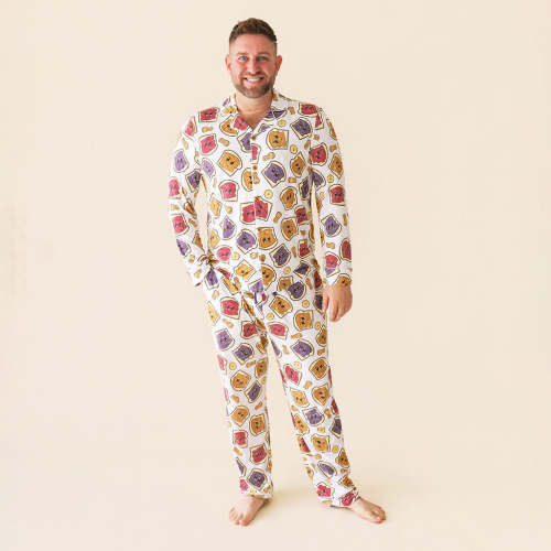 Peanut Butter Jelly Time Men's Luxe Pajama Pant Set