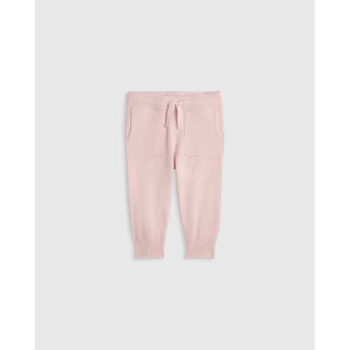 Washable Cashmere Jogger - Baby in Minimal Pink