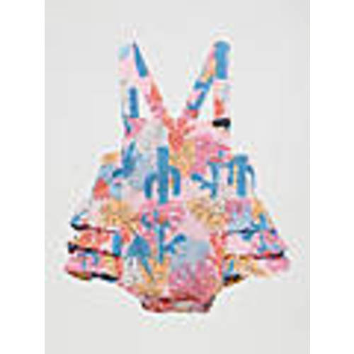 Baby Girl's Western Printed Ruffle Bodysuit | GIRLS | Wrangler®