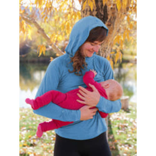 Iksplor Nursing Hoodie | 100% Washable Merino Wool