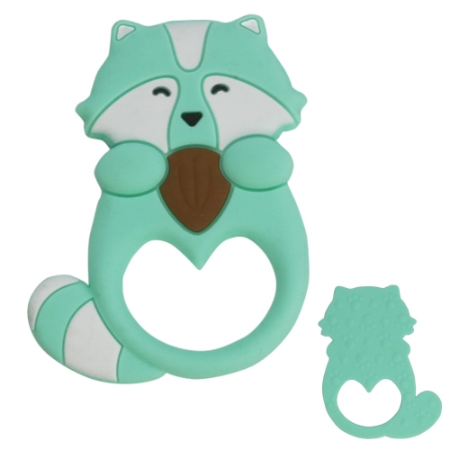 Busy Baby Baby Raccoon Silicone Teething Toy - Baby Raccoon Silicone Teething Toy