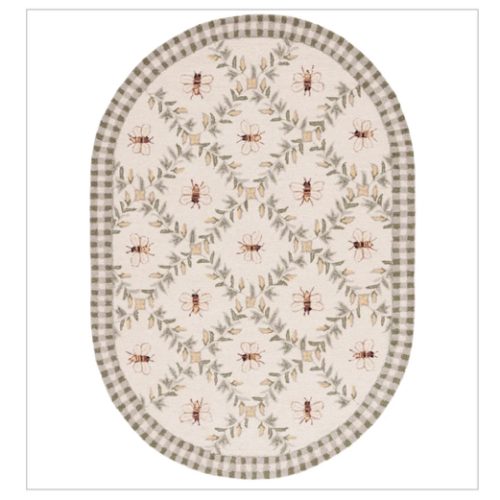 Safavieh Chelsea 4'-6" x 6'-6" Rug in Ivory / Green | Boldrugs.com
