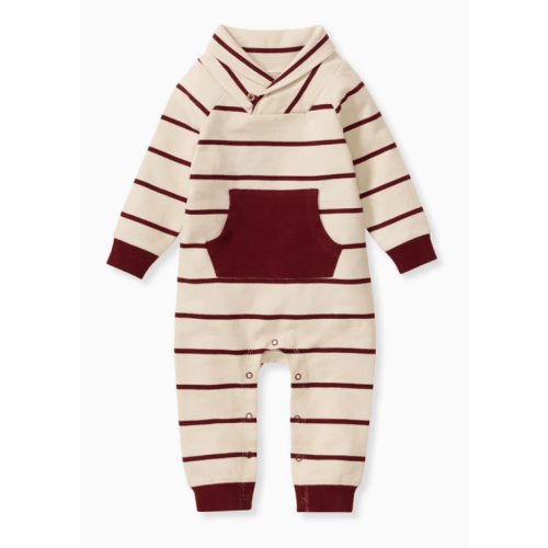 Shawl Collar Baby Jumpsuit
