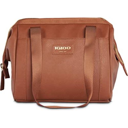 Igloo Premium Luxe Leather Soft Sided Insulated Cooler Bags