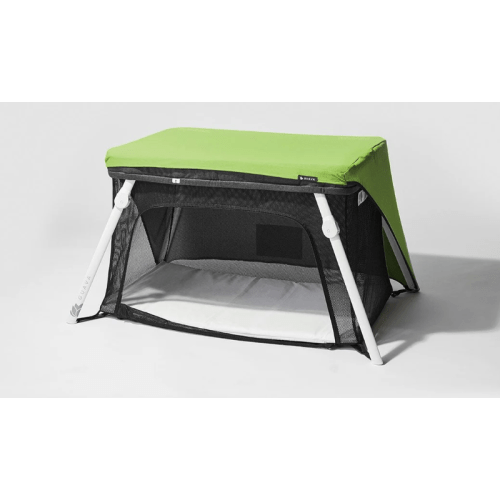 Lotus Crib Fun Shade: Pack & Play Crib Shade/Sun Cover for the Lotus – Guava Family, Green