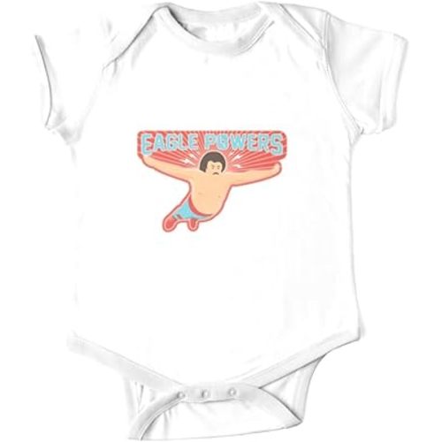 One-Piece Nacho Outfits Libre Infant Eagle Boy Powers Kids Crew Girl Bodysuit Baby Onesie Gift For Grandkids Daughter Son
