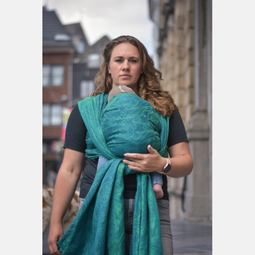 Yaro Elvish Duo Green Petrol Tencel Seacell Length 4.60 meters