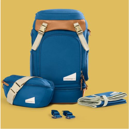 The Getaway Bag - Electric Blue Travel Bundle
