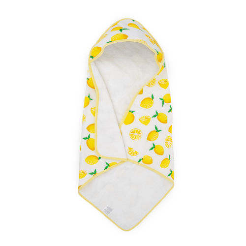 Infant Hooded Towel - Lemon