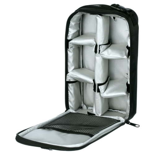 J.L. Childress Pack 'N Protect Insulated Cooler Bag for Baby Bottles and Food Containers, Black