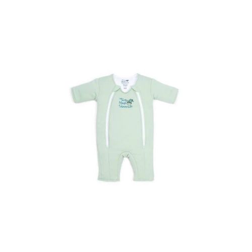 HALO Baby Merlin 100% Cotton Magic Sleepsuit Three Quarter Sleeve Wearable Blanket - Sage Green - S
