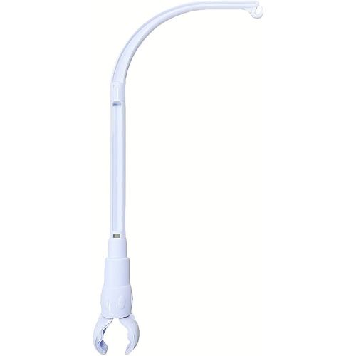 DIY 23 inches Crib Mobile Arm Nursery Mobile arm Baby Mobile Hanger, Mobile arm for Crib,The Claw Part can be Adjusted Width,DIY Toy Decoration (Crib Mobile Arm)