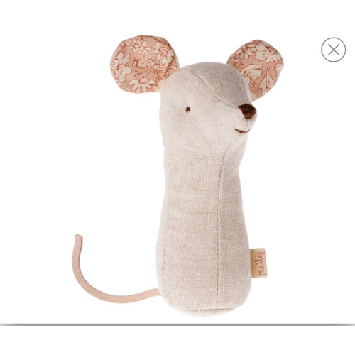 Mouse Rattle for Baby - Maileg Lullaby Collection - Maileg USA