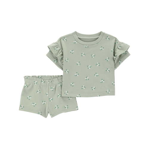 Carter's Child of Mine Baby Girl Outfit Set, 2-Piece, Sizes 0/3-24 Months