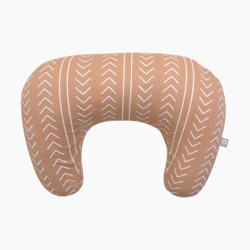 Boppy Boppy x Babylist New Nursing Pillow with Organic Cotton Cover - Camel Stitch Stripe