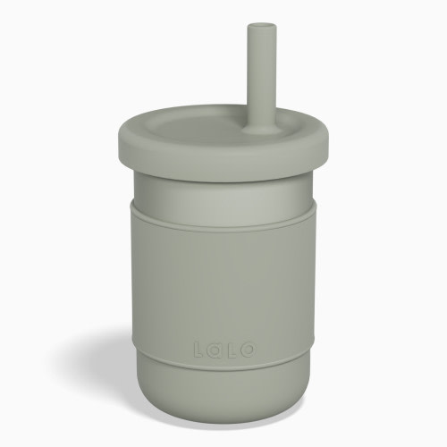 Lalo Stainless Steel Toddler Cup - Sage