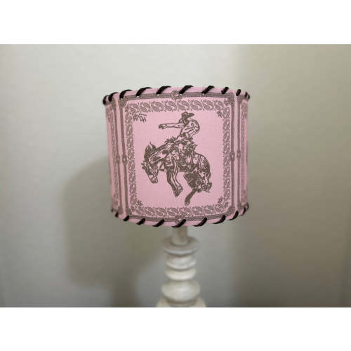 Bandana Bronc Pink and Brown Lampshade – Red Dirt Ranch Clothing Company