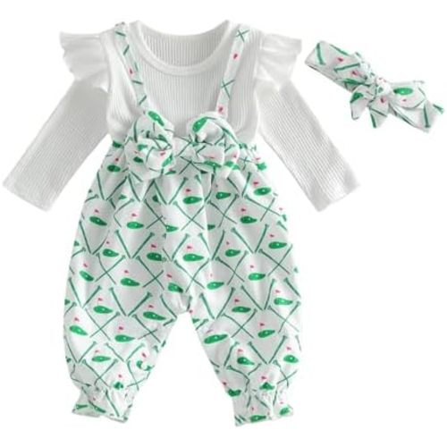 YINGISFITM Newborn Baby Girl Clothes Long Sleeve Romper One Piece Jumpsuit Fall Winter Infant Outfits 0 3 6 9 12 18 Months