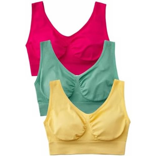 Hiking Gril Women's Comfort Wirefree Bralette Unpadded Sleep Yoga Bra