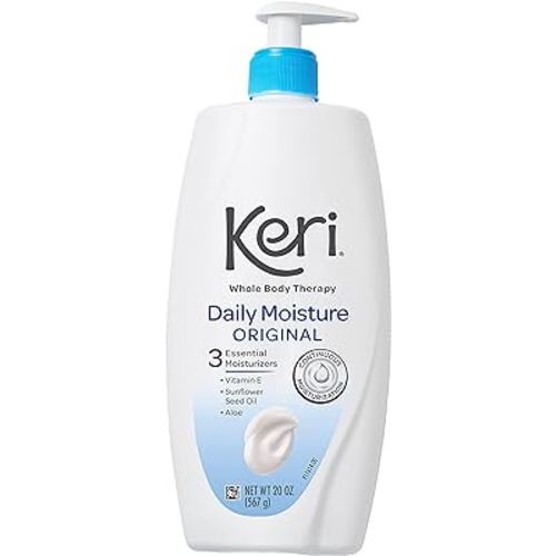 Keri Whole Body Therapy Original (Vitamin E, Aloe and Sunflower Seed Oil), 20 Oz