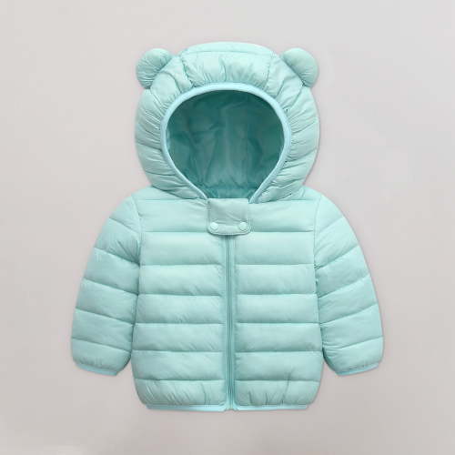 Shldybc Baby Girls Boys' Winter Fleece Jackets With Hooded Toddler Cotton Dress Warm Lined Coat Outer Clothing Warm Winter Coat Outerwear Windproof Coat Outwear Jackets-12-18 Months-Baby Days