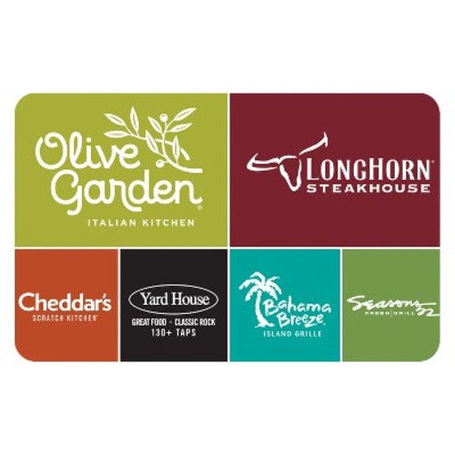 $25 Darden Restaurants Gift Card