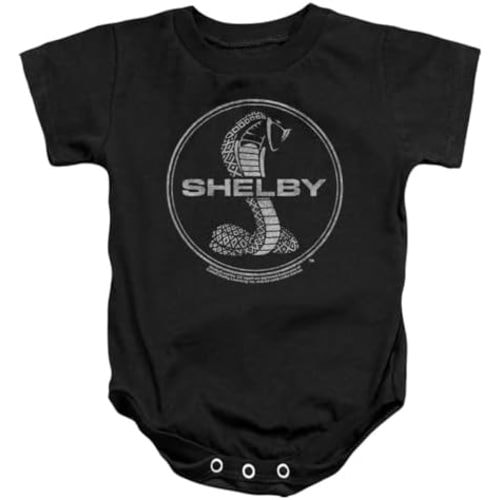 Popfunk Carroll Shelby Cobra Logo Collection Unisex Infant Snap Suit for Baby