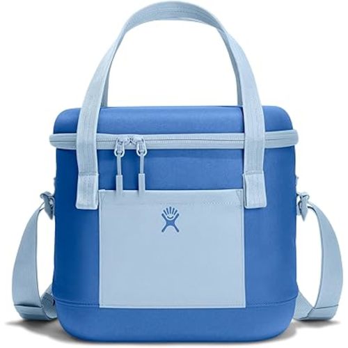 Hydro Flask Cooler Bag - Insulated Soft Lunch Bag - 12 L Capacity in Cascade and Surf Blue