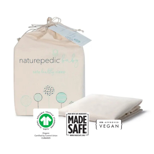 Waterproof Organic Crib Mattress Protector Pad