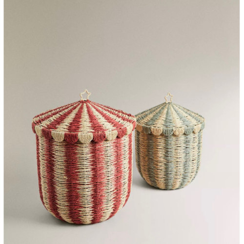 Zara Home Children's Circus Paper Hamper