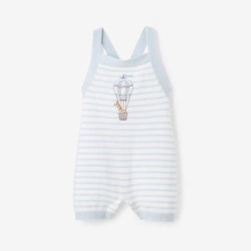 Up & Away Stripe Knit Overall – Elegant Baby